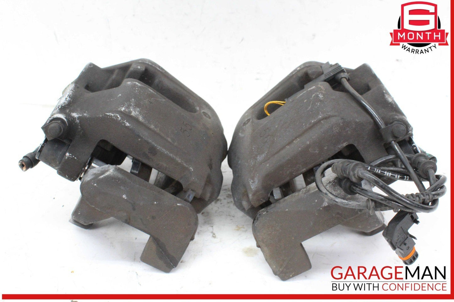06-13 Mercedes X164 GL450 4MATIC Front Right & Left Brake Caliper Calipers Set
