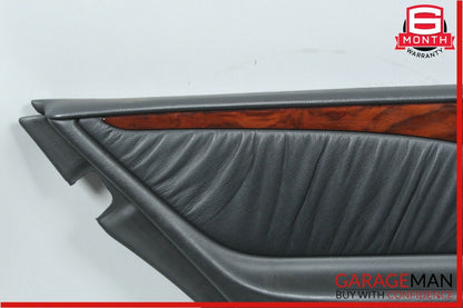 96-02 Mercedes W210 E320 Rear Left Driver Side Interior Door Panel OEM