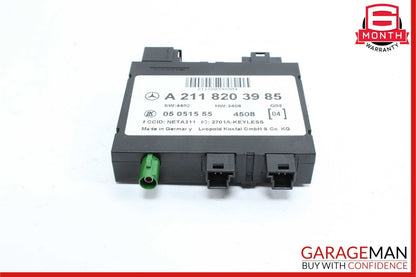 03-11 Mercedes W219 CLS550 E500 E63 AMG Keyless Go Entry Control Module Unit OEM