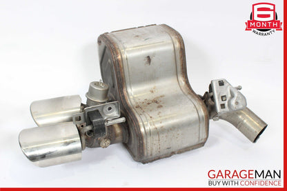 14-17 Maserati Ghibli Rear Left & Right Side Exhaust Muffler Tip Pipe Set of 2