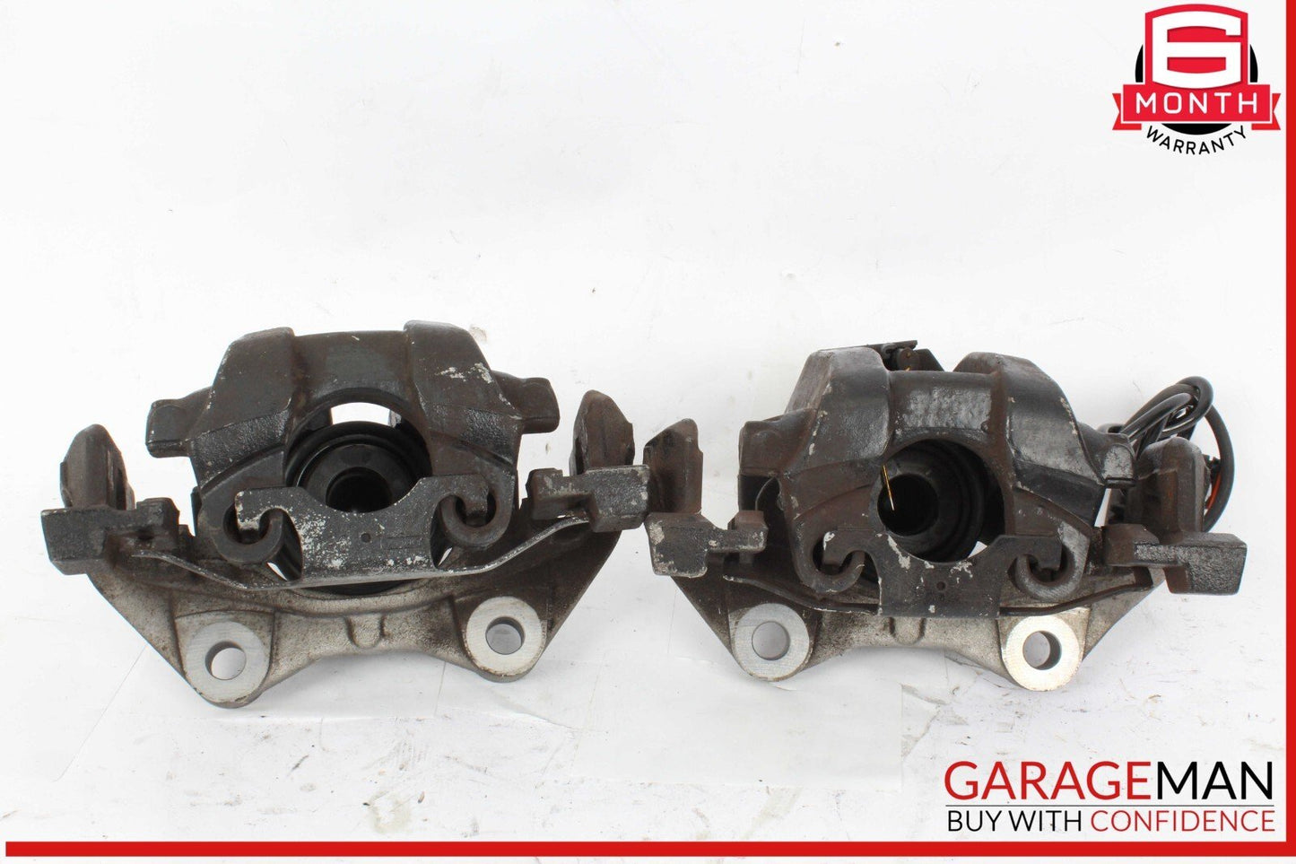 07-14 Mercedes W221 S400 Hybrid Rear Left & Right Side Brake Calipers Set OEM
