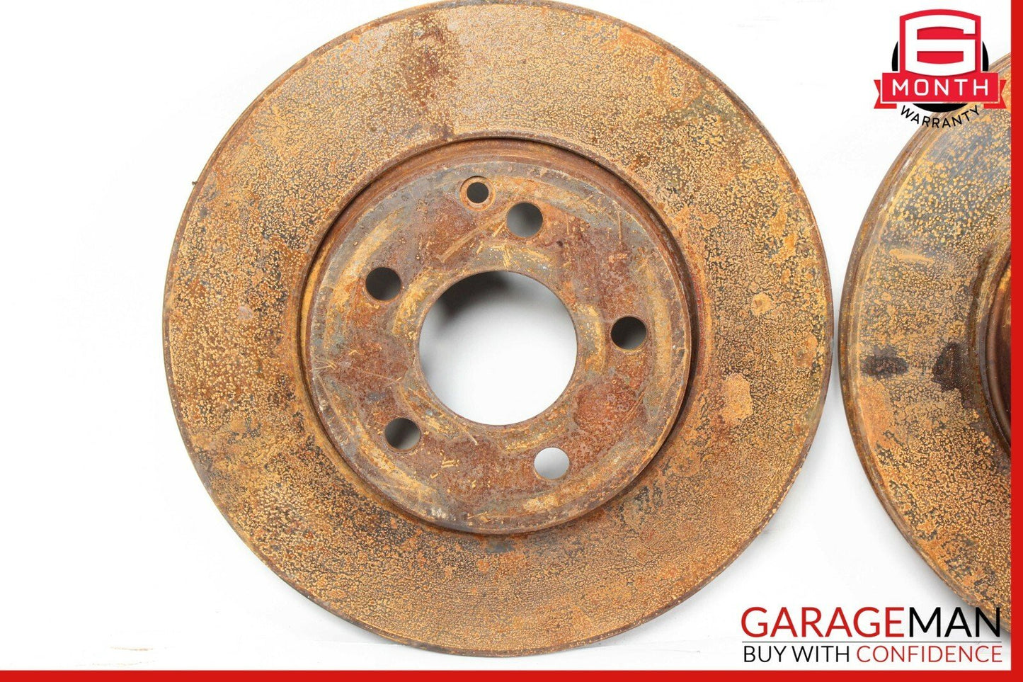 03-09 Mercedes W211 E320 E350 E550 Complete Brake Rotor Rotors Disc Set OEM