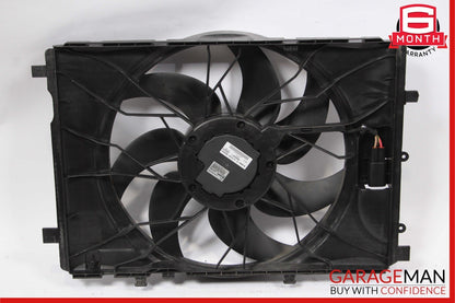 08-18 Mercedes GLK350 C300 Engine Radiator Cooling Fan Shroud Motor Assembly