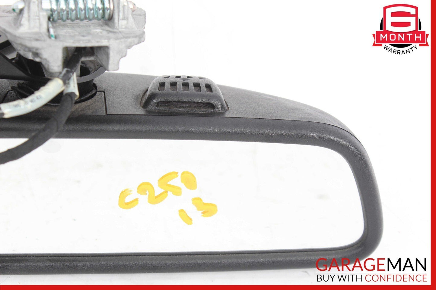 10-16 Mercedes W204 C250 E350 Top Upper Interior Rear View Mirror OEM