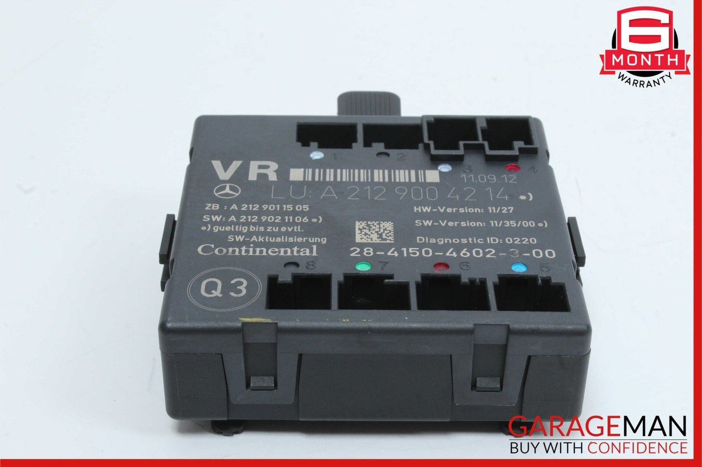 08-18 Mercedes CLS400 C250 E350 SLK250 Front Right Side Door Control Module Unit