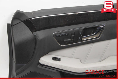 10-13 Mercedes W212 E350 E400 Front Right Side Interior Door Trim Panel Grey