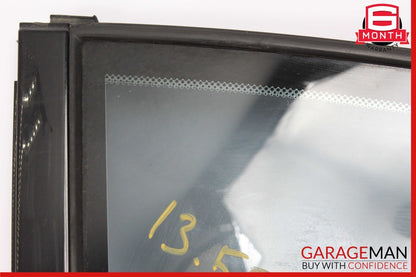 11-16 BMW 525i 535i 550i Rear Left Side Quarter Window Glass OEM