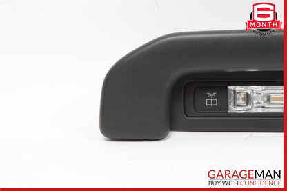 15-20 Mercedes W205 C300 Rear Left Side Roof Grab Handle w/ Lamp Black