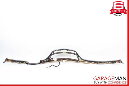 10-13 Mercedes W221 S550 S450 Dashboard Center Trim Molding Cover Bezel Wood