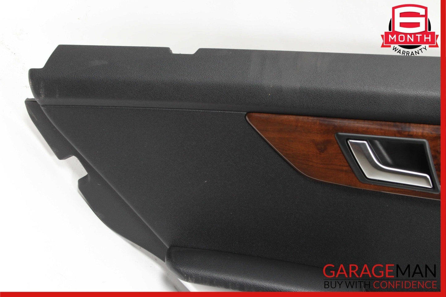 10-15 Mercedes X204 GLK350 Rear Left Driver Interior Door Panel Assembly Black