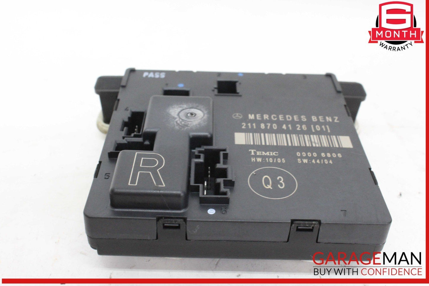 03-09 Mercedes W211 E320 CDI Rear Right Side Door Control Module Unit OEM
