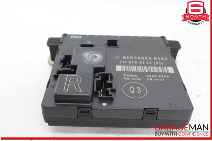 03-09 Mercedes W211 E320 CDI Rear Right Side Door Control Module Unit OEM