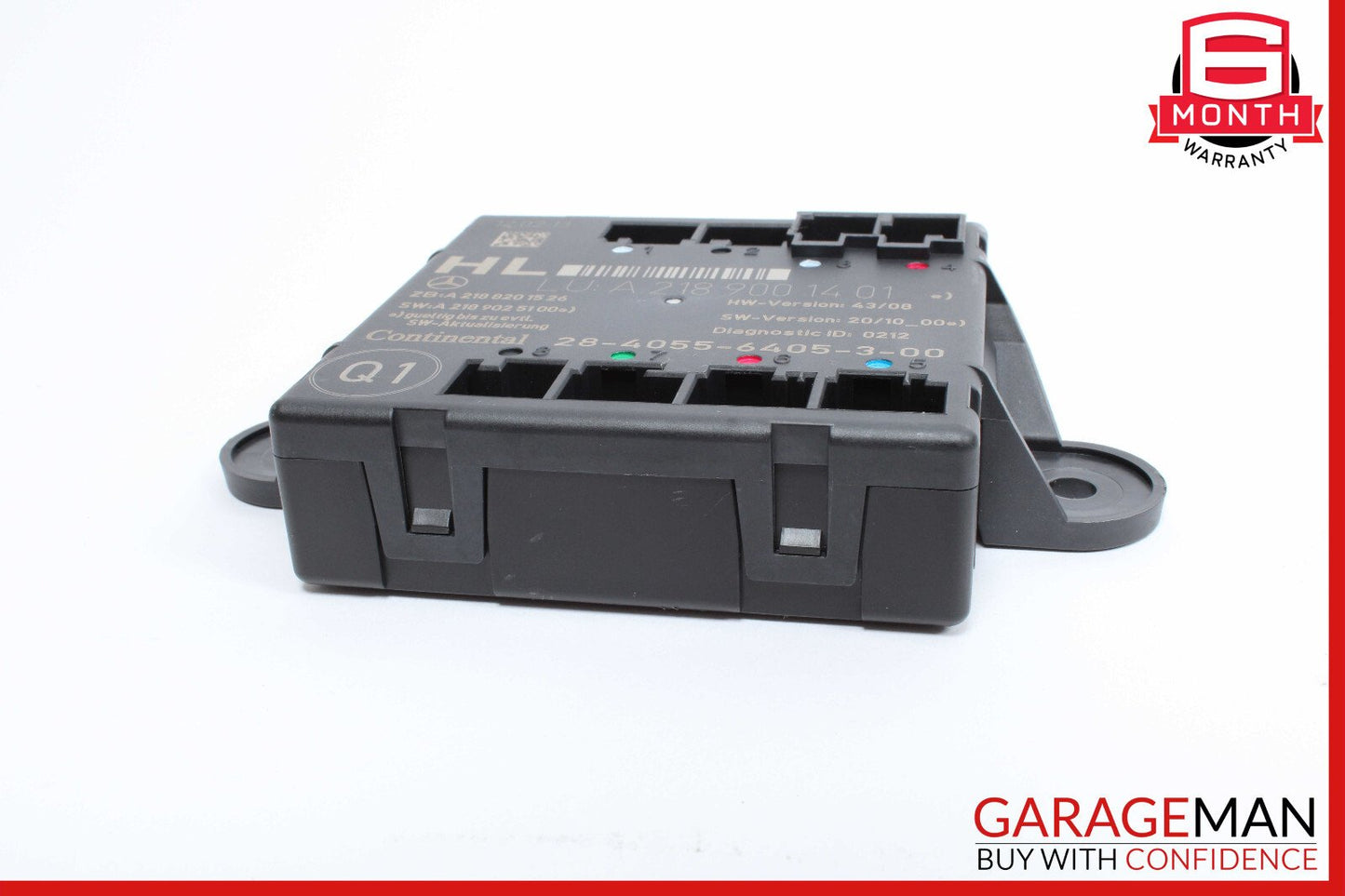 08-18 Mercedes W204 C250 E550 CLS550 Rear Left Side Door Control Module OEM