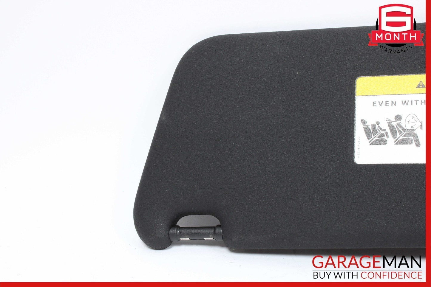 08-14 Mercedes W204 C350 Front Right Passenger Sun Visor Sunvisor Shade Black