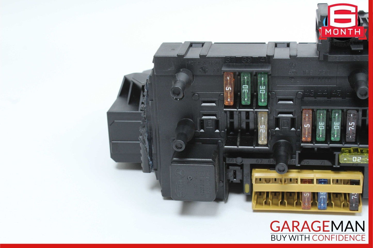 12-14 Mercedes W204 C350 C250 C300 Rear SAM Module Relay Fuse Box Assembly