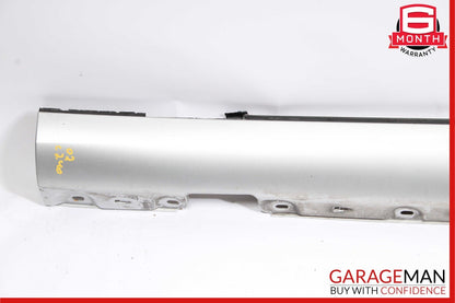 01-07 Mercedes W203 C230 C32 AMG Left Side Skirt Rocker Panel Molding Silver OEM