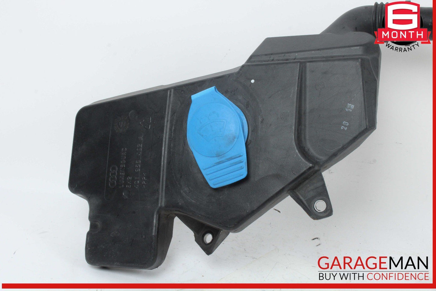 12-18 Audi S6 Windshield Washer Fluid Reservoir Tank Filler Neck Assembly OEM