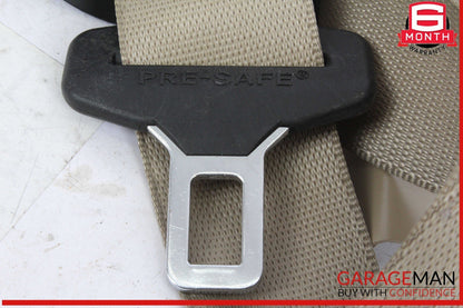 12-19 Mercedes X166 GL350 GLS550 Front Right Side Seat Belt Seatbelt Beige OEM