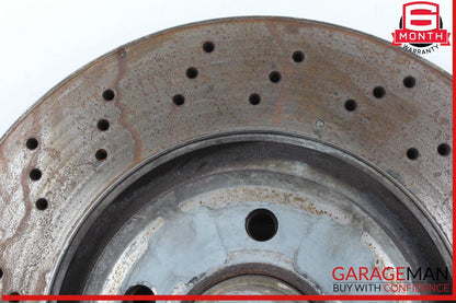 07-14 Mercedes W221 S550 Front Left Side Spindle Knuckle Wheel Hub w/ Rotor Disc