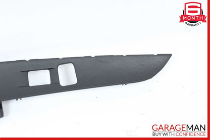 10-13 Mercedes W212 E350 E550 Sedan Trunk Lid Tailgate Handle Trim Black OEM