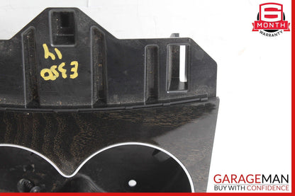 14-17 Mercedes W207 E350 E400 Center Console Cup Holder Compartment Wood OEM