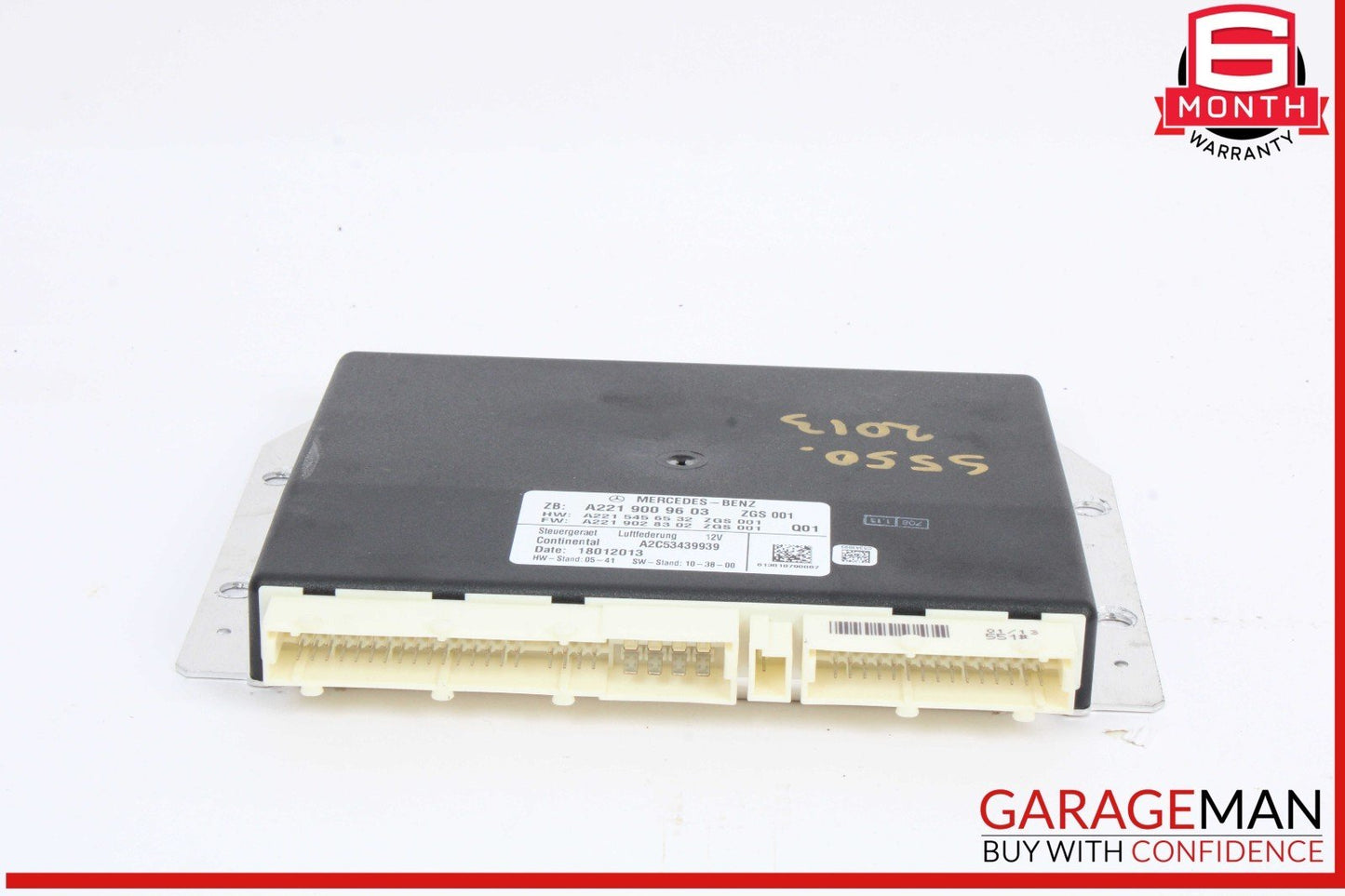 07-14 Mercedes W221 S550 S400 Airmatic Air Suspension Control Module Unit OEM