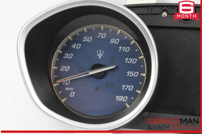 14-17 Maserati Ghibli S Speedometer Odometer Instrument Cluster Gauge OEM