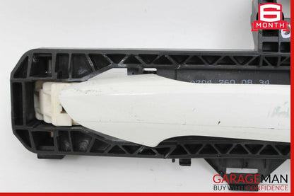 08-11 Mercedes W204 C250 C300 Rear Right Side Exterior Door Handle White OEM