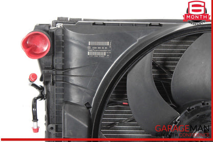 08-14 Mercedes W204 C300 Engine Motor Cooling Radiator AC A/C Condenser Assy OEM