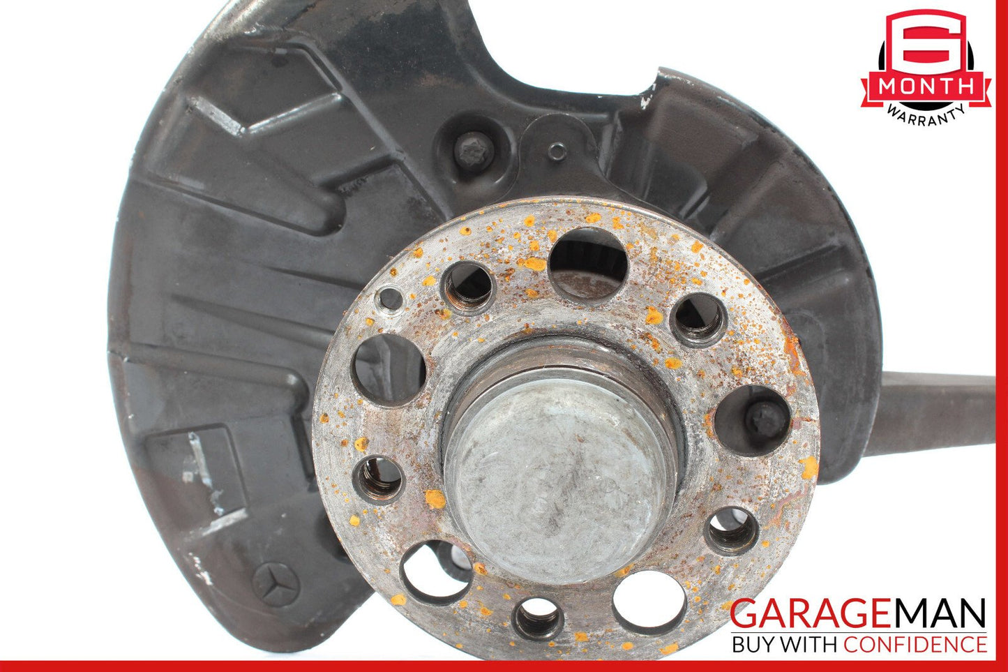 07-14 Mercedes W221 S550 Front Left Wheel Carrier Spindle Knuckle Hub OEM