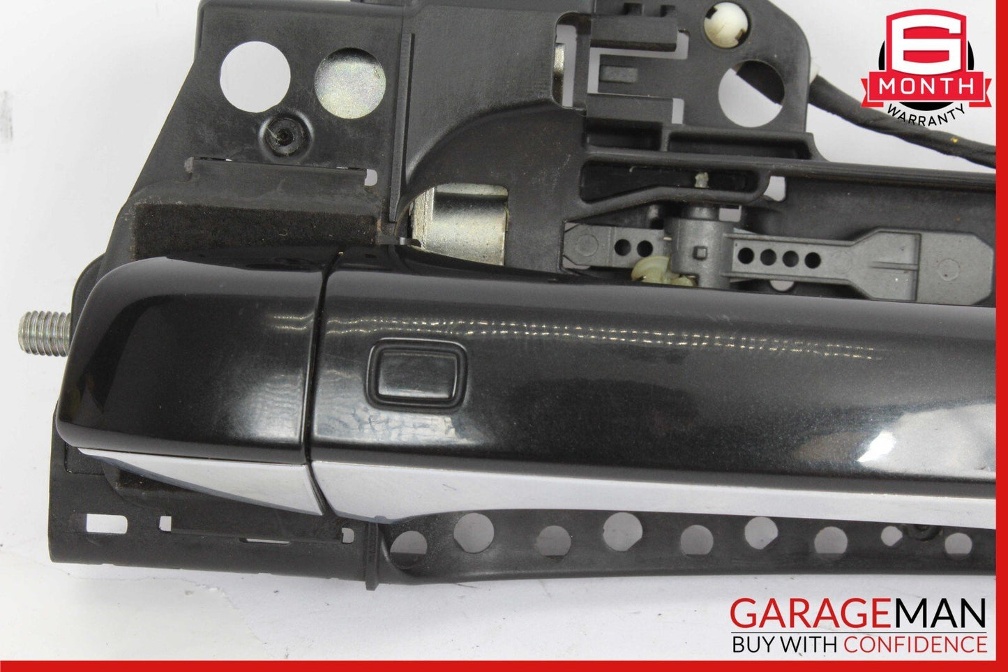 11-18 Audi A8 Rear Left Driver Side Exterior Door Handle Black 4H0837885 OEM