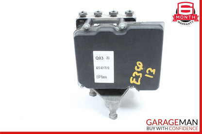 10-16 Mercedes W212 E250 E350 E550 ABS Brake Hydraulic Pump Control Module Unit