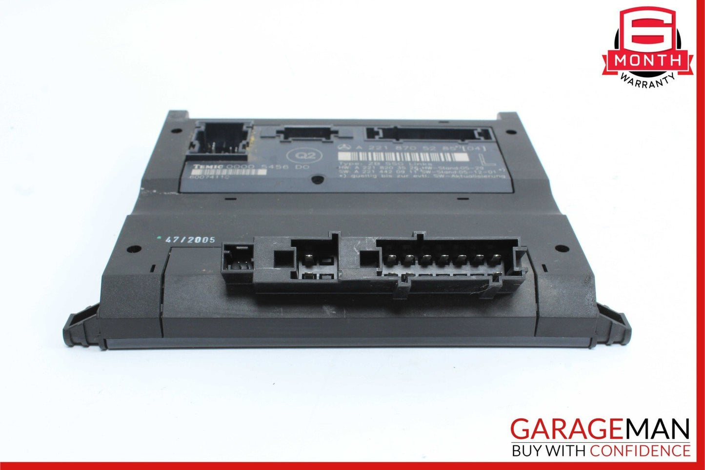 07-13 Mercedes W221 S450 S550 Front Left Driver Side Under Seat Control Unit OEM