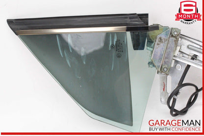 97-04 Mercedes R170 SLK230 Rear Right Side Quarter Window Glass w/ Motor OEM