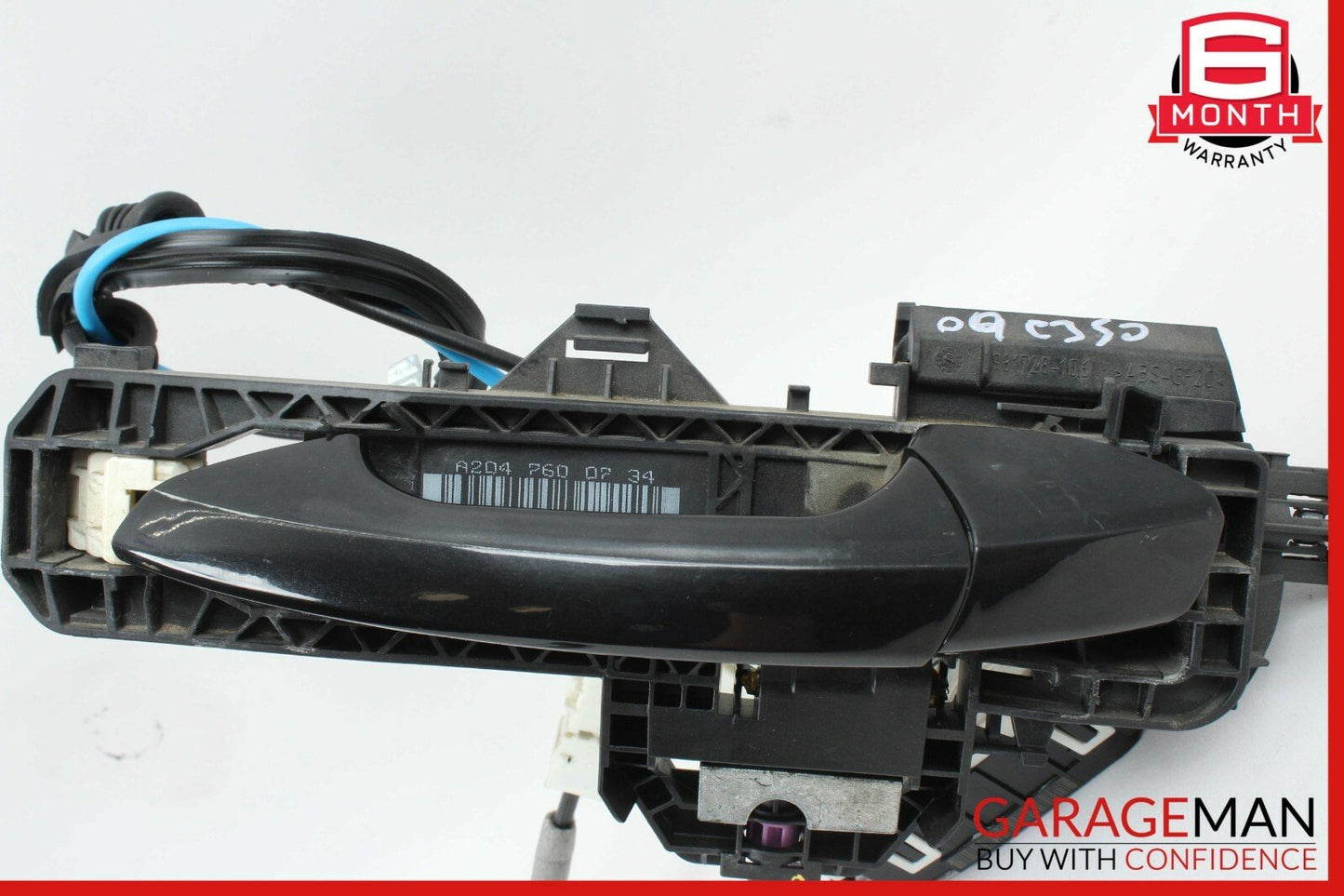 08-11 Mercedes W204 C350 Rear Left Door Lock Latch Actuator w/ Handle OEM