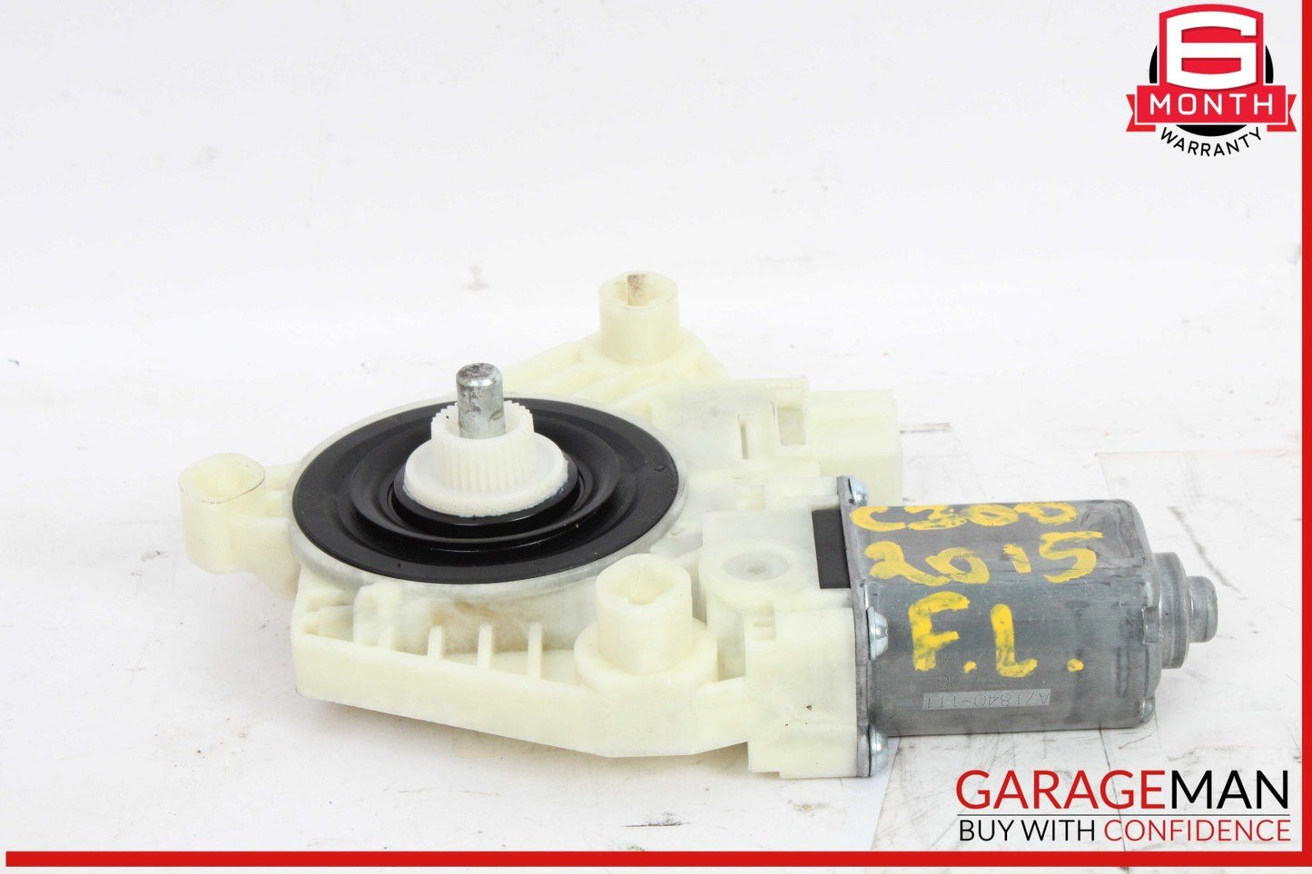 15-20 Mercedes W205 C300 4MATIC Front Left Side Door Window Regulator Motor OEM
