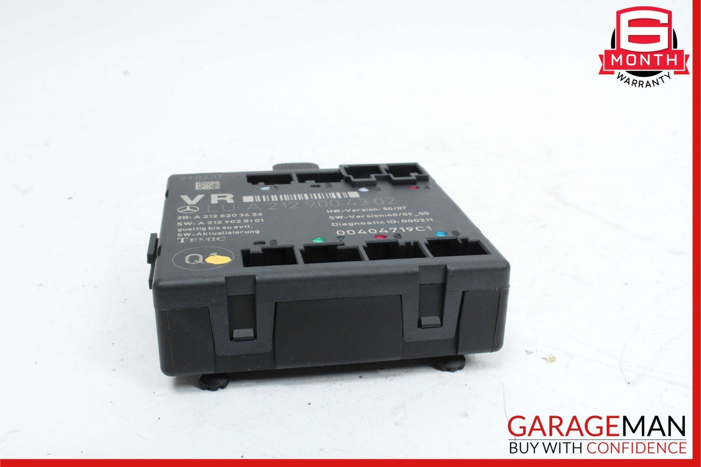 08-14 Mercedes W204 C300 4MATIC Front Right Side Door Controller Module OEM