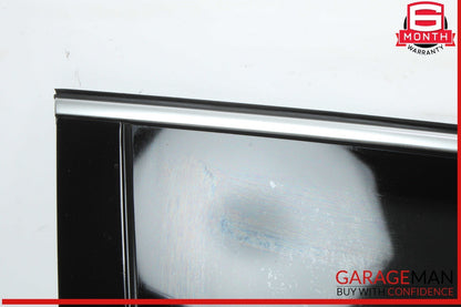 13-19 Mercedes X166 GL450 GLS550 Rear Left Side Quarter Window Glass Trim Assy