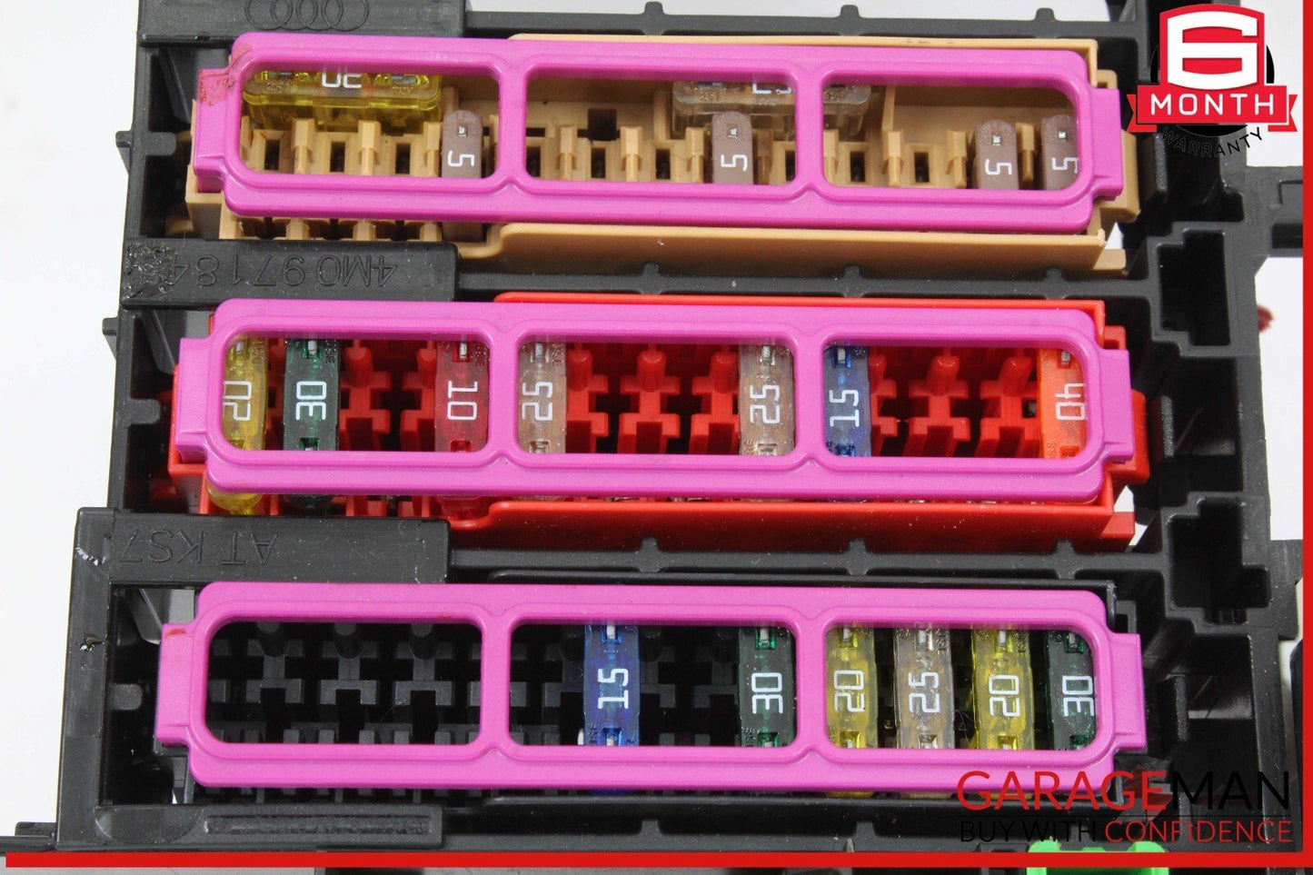 17-24 Audi Q7 Rear Left Fuse Box Holder 4M0971845 OEM