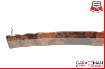 07-09 Mercedes W221 S550 Front Dash Dashboard Center Trim Panel Cover Bezel Wood