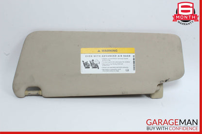 08-14 Mercedes W204 C250 C350 Front Right Side Sunvisor Sun Visor Beige