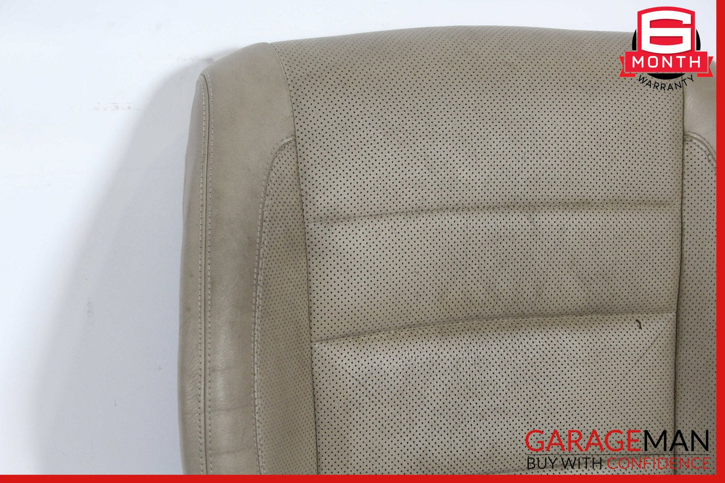 10-17 Mercedes W207 E350 E550 Front Right Lower Bottom Seat Cushion Cover Gray