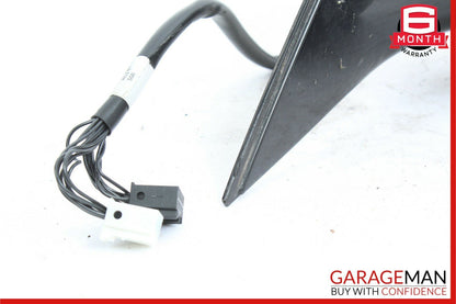 07-09 Mercedes W221 S550 S600 Front Left Side Mirror Door Rear View Black OEM