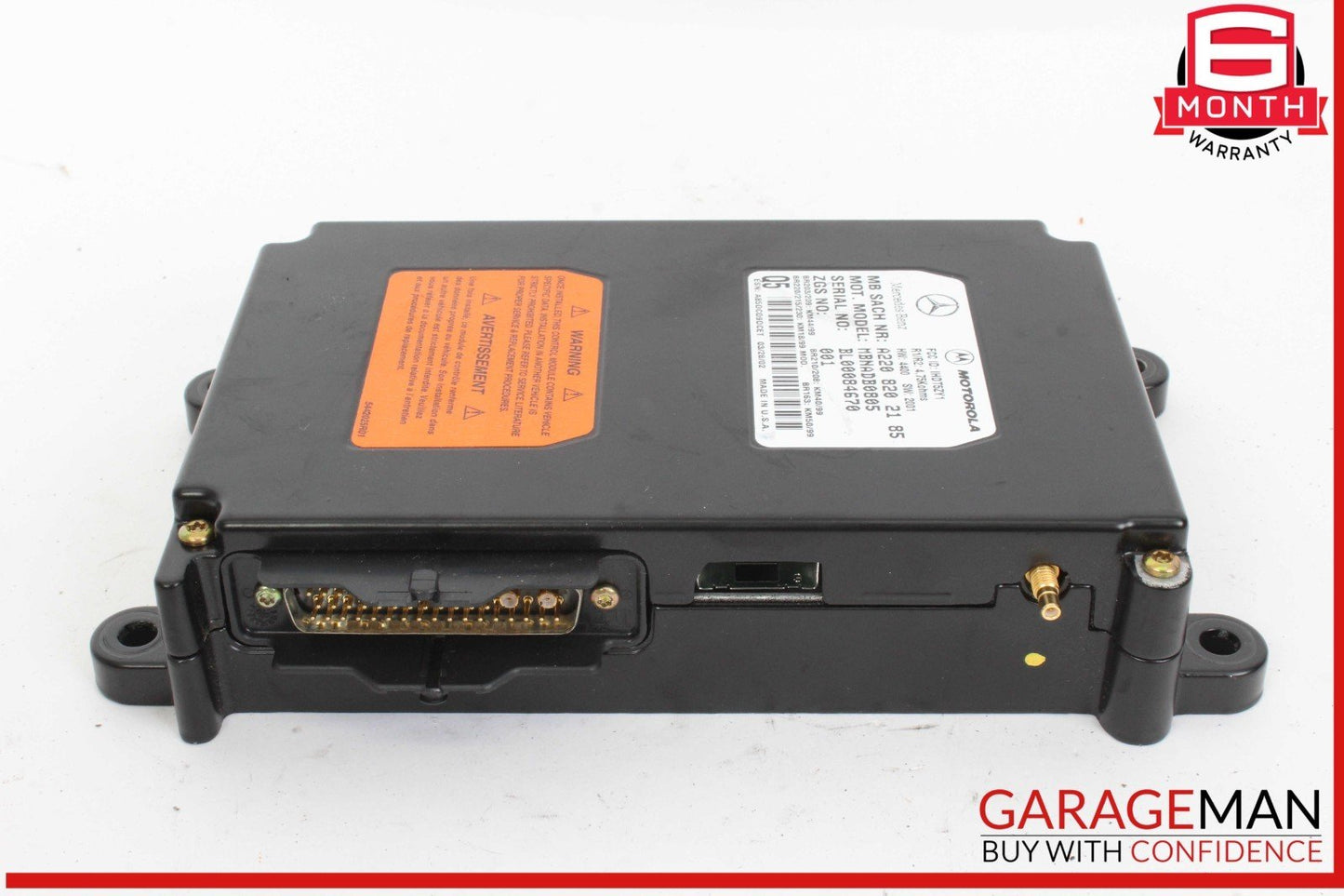 00-06 Mercedes W210 E320 Voice Command Control Module 2208202185 OEM