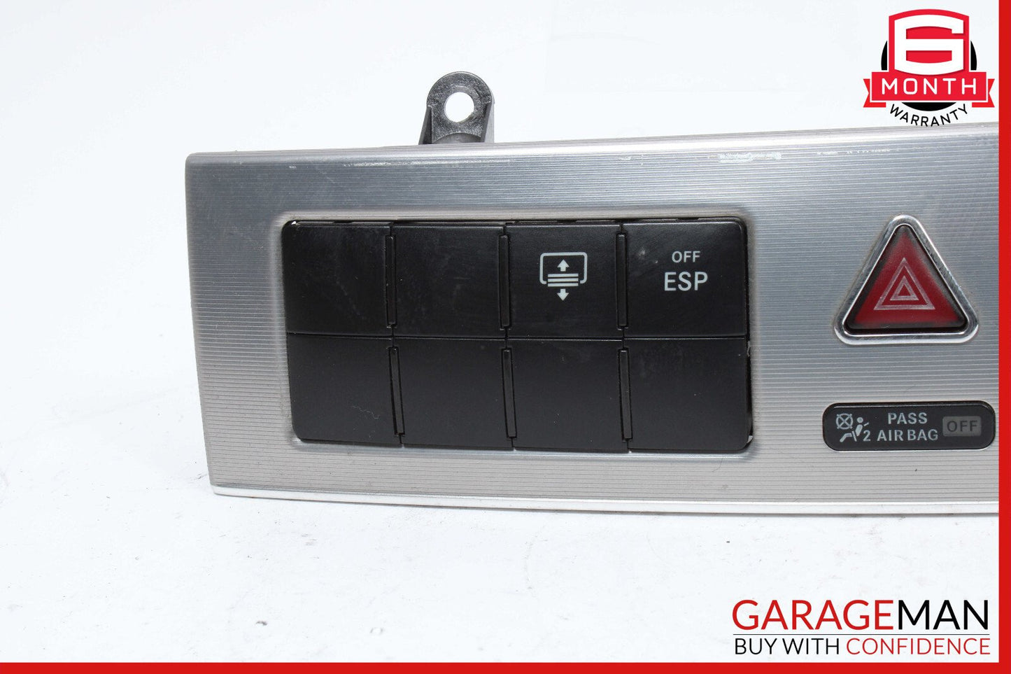 05-07 Mercedes W203 C230 C320 Dash Hazard Door Lock ESP Control Switch Trim OEM