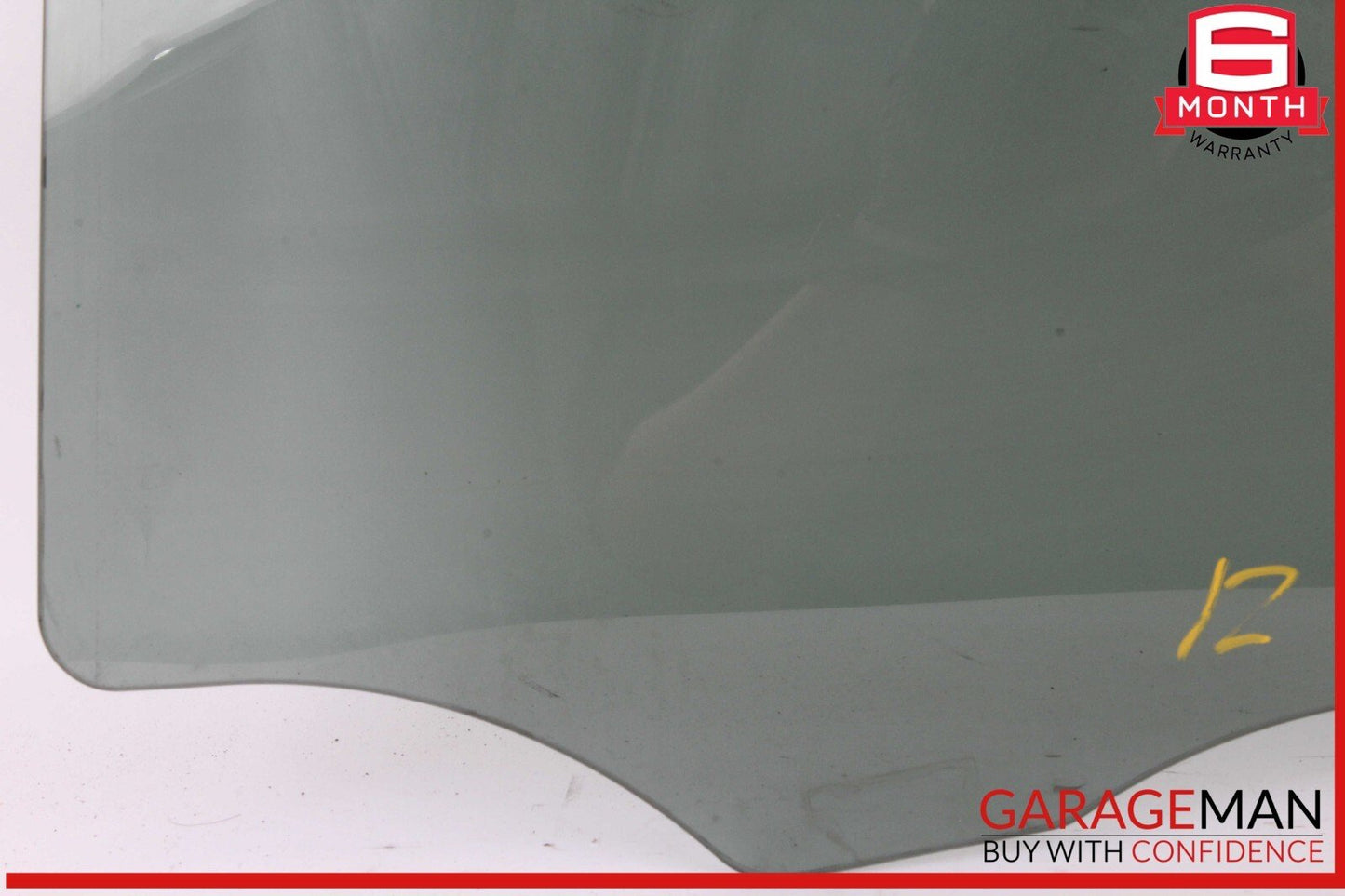 11-18 Porsche Cayenne S 958 Rear Left Driver Side Door Window Glass OEM