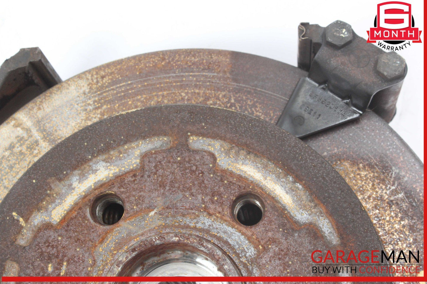 98-05 Mercedes W163 ML350 Rear Right Side Spindle Knuckle Hub w/ Rotor Disc OEM