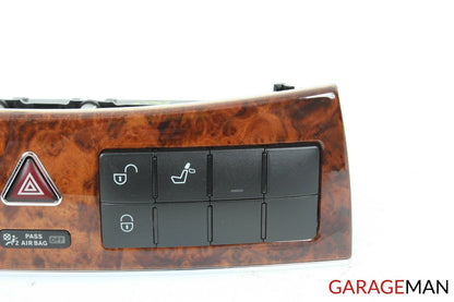 05-09 Mercedes W209 CLK350 Center Dash Heated Seat ESP Hazard Switch Control OEM