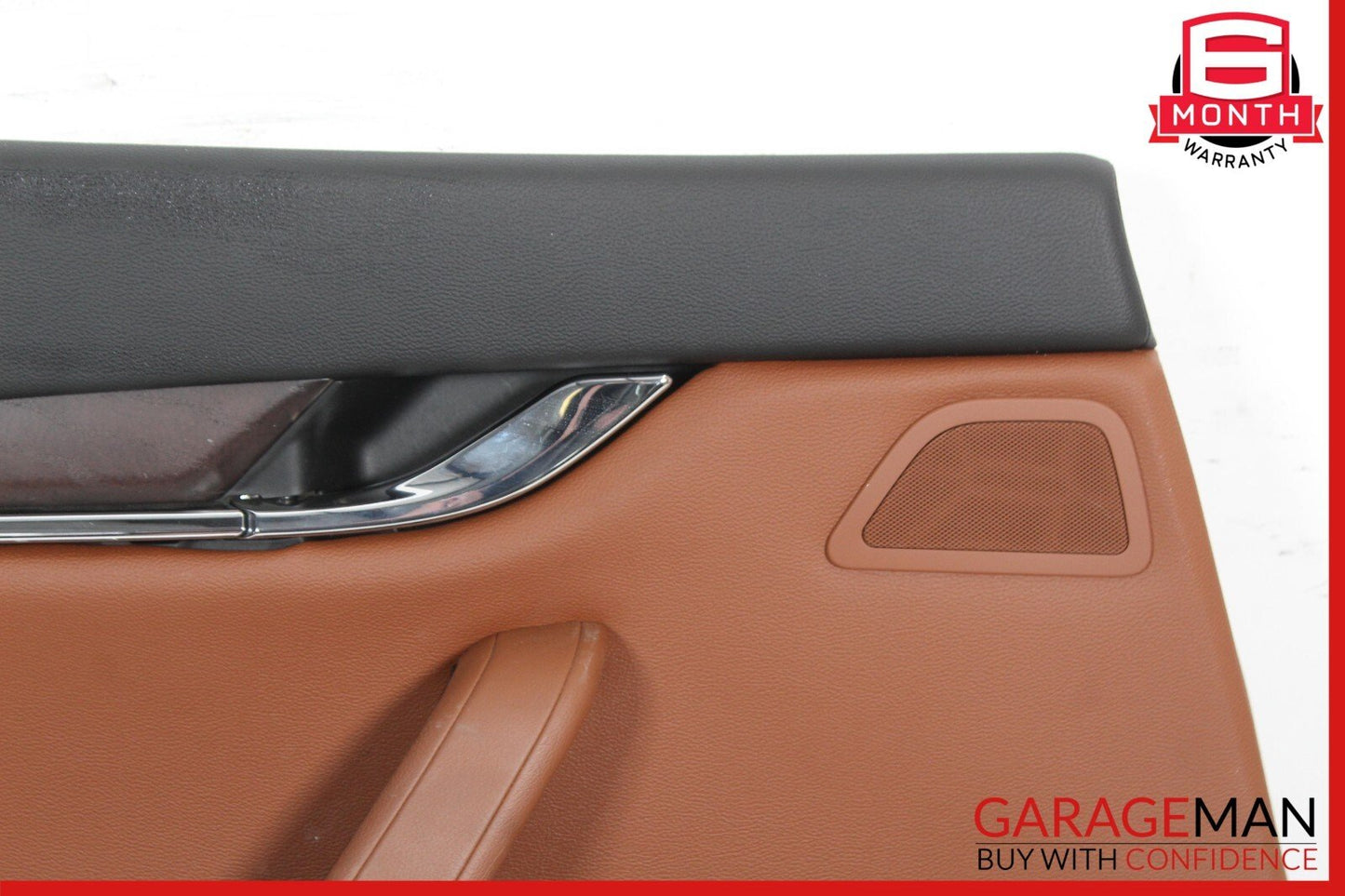 14-17 Maserati Quattroporte SQ4 M156 Rear Left Side Interior Door Panel OEM