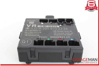 08-18 Mercedes W204 C300 Front Right Passenger Side Door Control Module Unit OEM